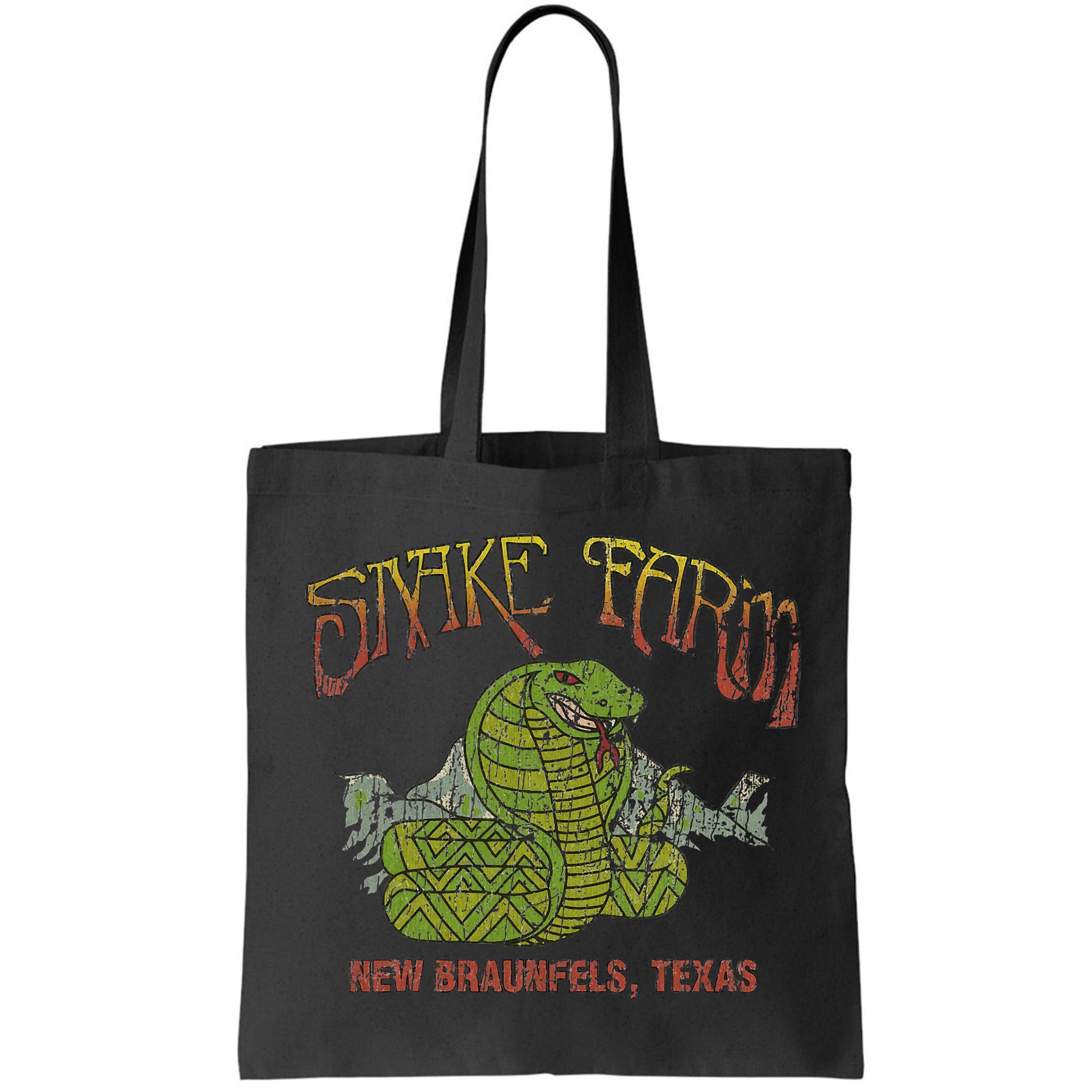 Snake Farm 1967 New Braunfels Vintage Cobra Reptiles Lover Bag