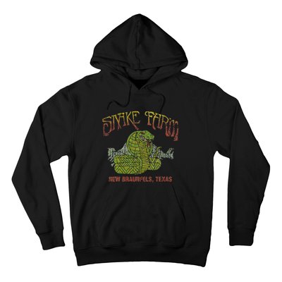 Snake Farm 1967 New Braunfels Vintage Cobra Reptiles Lover Hoodie