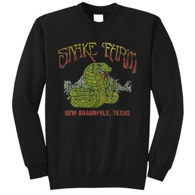 Snake Farm 1967 New Braunfels Vintage Cobra Reptiles Lover Sweatshirt