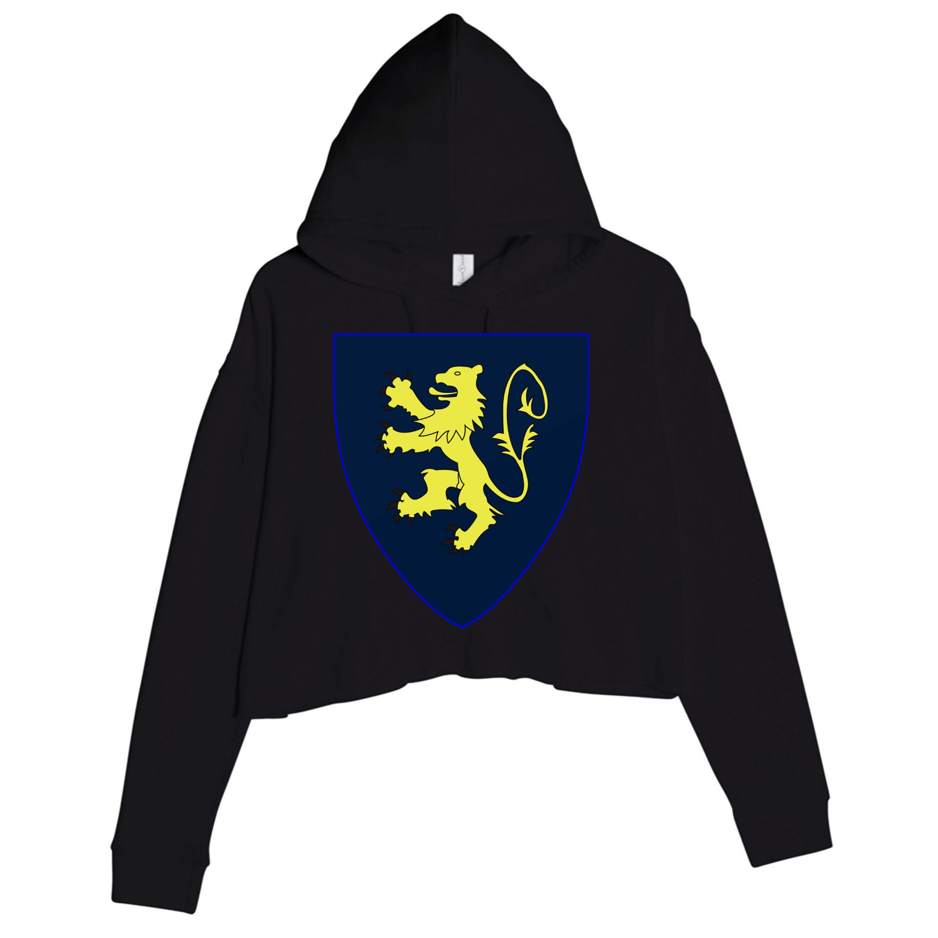 Scotland Football 150th Anniversary Scottish Crop Fleece Hoodie