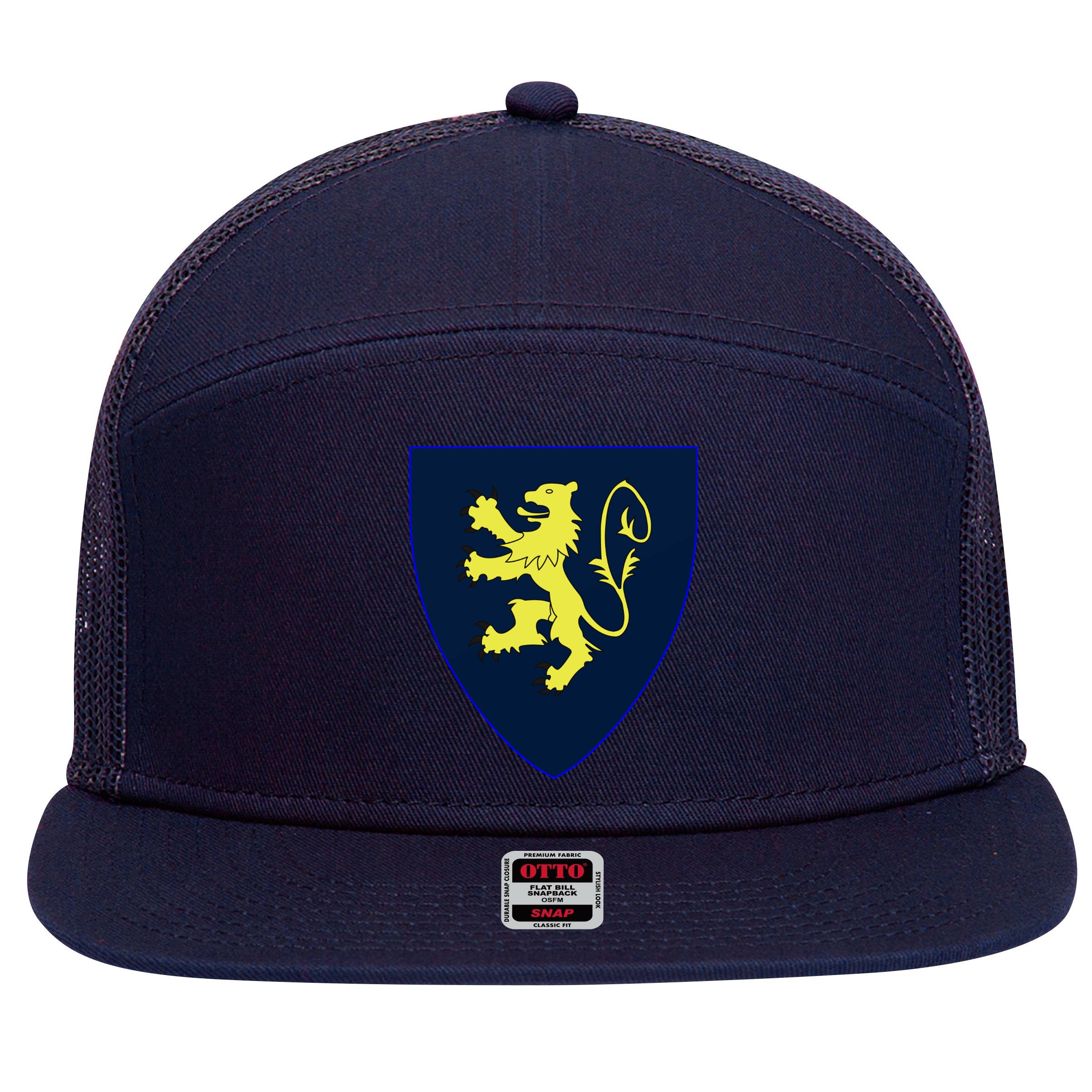 Scotland Football 150th Anniversary Scottish 7 Panel Mesh Trucker Snapback Hat