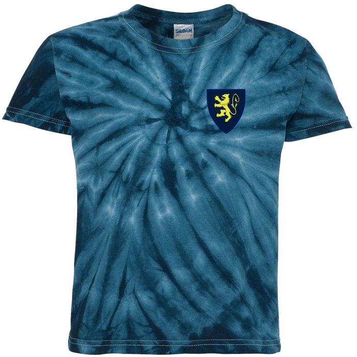 Scotland Football 150th Anniversary Scottish Kids Tie-Dye T-Shirt