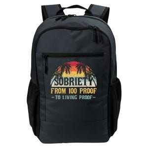 Sobriety Form 100 Proof To Living Proof Aa Na Anniversary Daily Commute Backpack