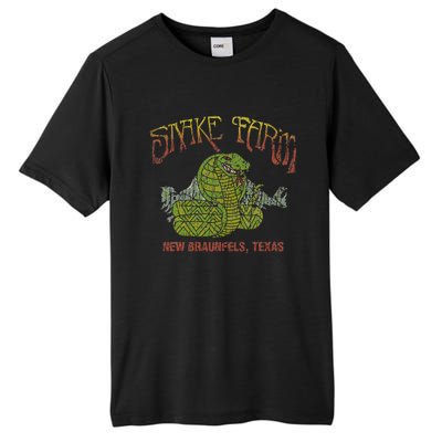 Snake Farm 1967 New Braunfels Vintage Cobra Reptiles Lover Tall Fusion ChromaSoft Performance T-Shirt