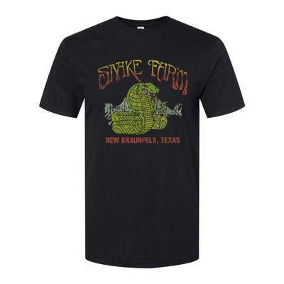 Snake Farm 1967 New Braunfels Vintage Cobra Reptiles Lover Softstyle CVC T-Shirt