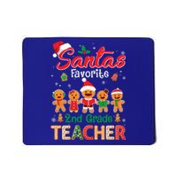 Santa's Favorite 2nd Grade Teacher Cookie Xmas Hat Christmas Funny Gift Mousepad