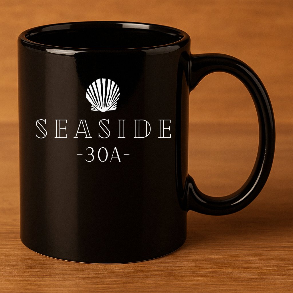 Seaside Florida 30a 11oz C Handle Ceramic Mug