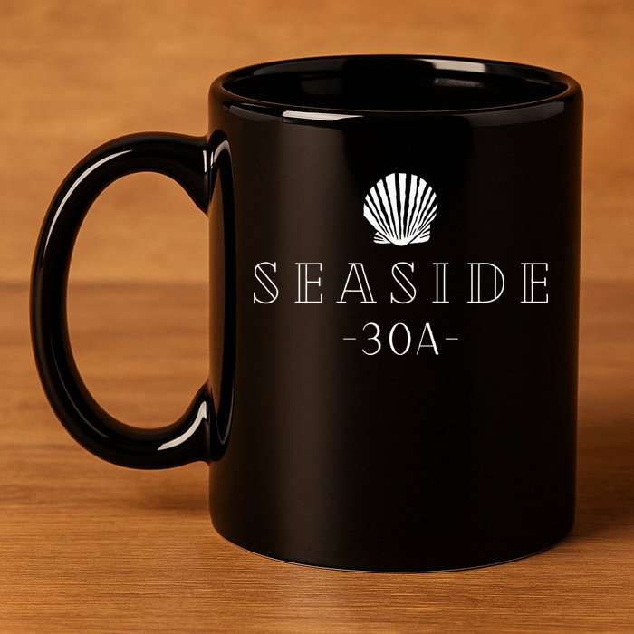 Seaside Florida 30a 11oz C Handle Ceramic Mug