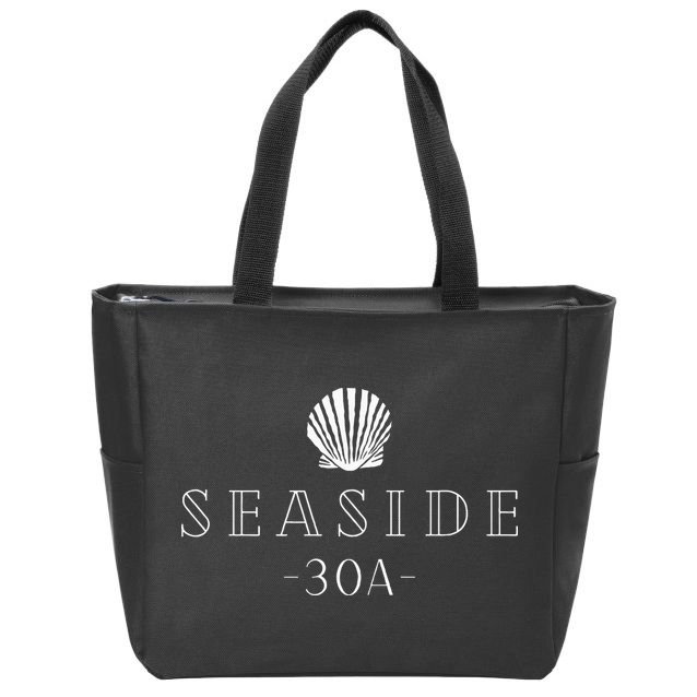 Seaside Florida 30a Zip Tote Bag