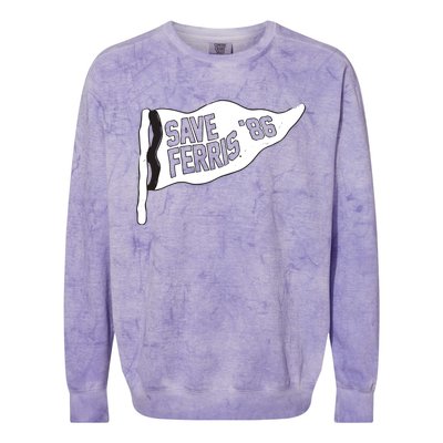 Save Ferris ‘86 Colorblast Crewneck Sweatshirt