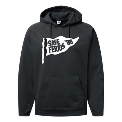 Save Ferris ‘86 Performance Fleece Hoodie