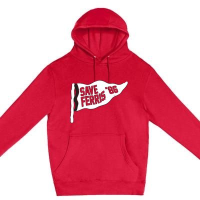 Save Ferris ‘86 Premium Pullover Hoodie