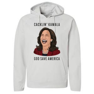 Socialdudtees Funny Anti Laughing Kamala Harris Election Performance Fleece Hoodie