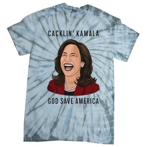 Socialdudtees Funny Anti Laughing Kamala Harris Election Tie-Dye T-Shirt