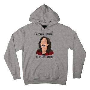 Socialdudtees Funny Anti Laughing Kamala Harris Election Tall Hoodie