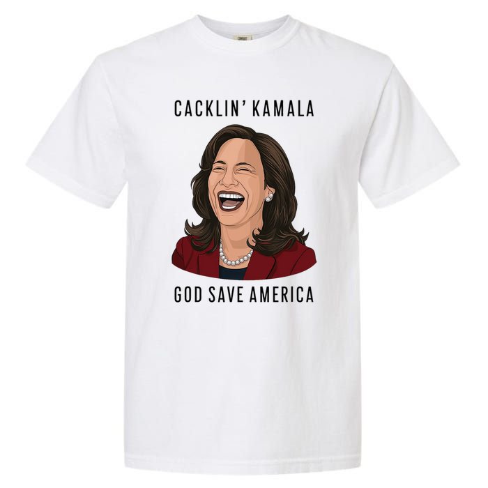 Socialdudtees Funny Anti Laughing Kamala Harris Election Garment-Dyed Heavyweight T-Shirt