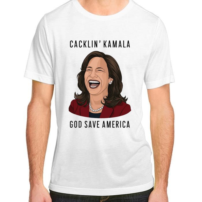 Socialdudtees Funny Anti Laughing Kamala Harris Election Adult ChromaSoft Performance T-Shirt