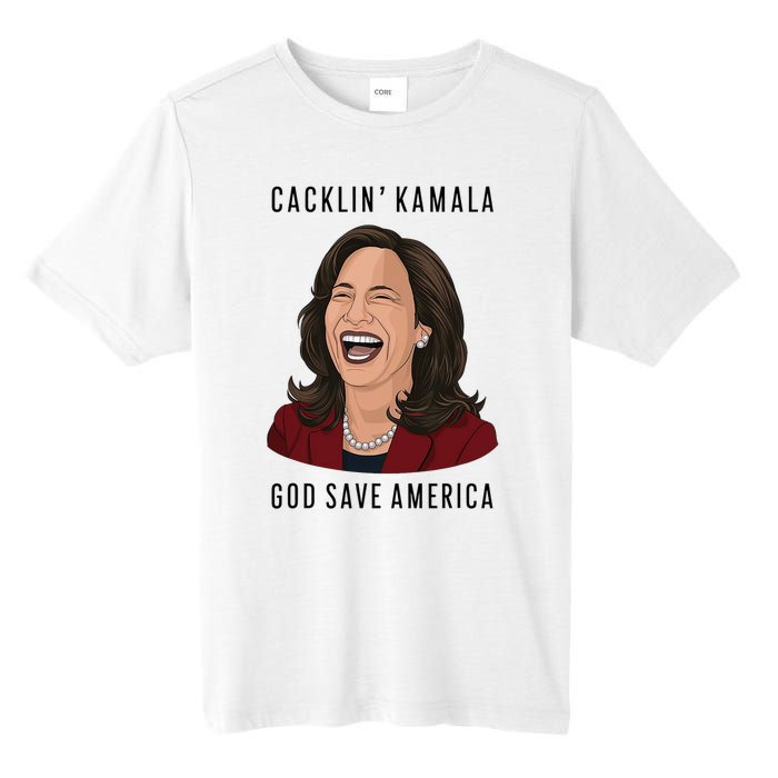 Socialdudtees Funny Anti Laughing Kamala Harris Election Tall Fusion ChromaSoft Performance T-Shirt