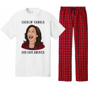 Socialdudtees Funny Anti Laughing Kamala Harris Election Pajama Set