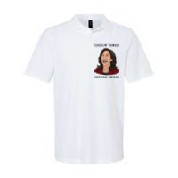 Socialdudtees Funny Anti Laughing Kamala Harris Election Softstyle Adult Sport Polo