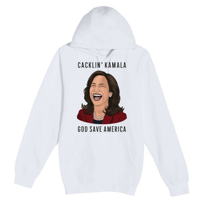 Socialdudtees Funny Anti Laughing Kamala Harris Election Premium Pullover Hoodie