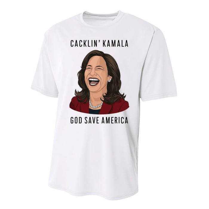 Socialdudtees Funny Anti Laughing Kamala Harris Election Performance Sprint T-Shirt