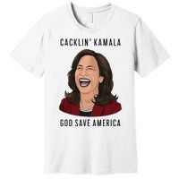 Socialdudtees Funny Anti Laughing Kamala Harris Election Premium T-Shirt