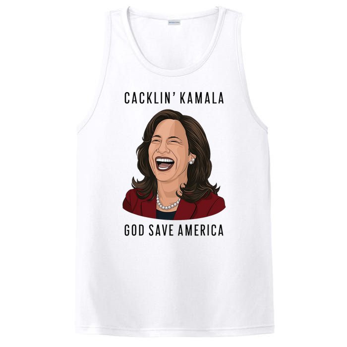 Socialdudtees Funny Anti Laughing Kamala Harris Election PosiCharge Competitor Tank