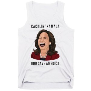 Socialdudtees Funny Anti Laughing Kamala Harris Election Tank Top