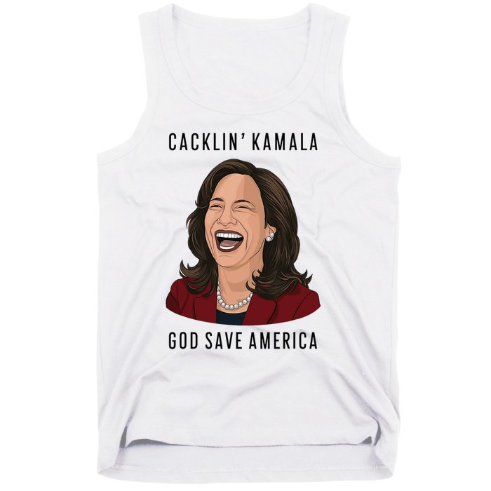 Socialdudtees Funny Anti Laughing Kamala Harris Election Tank Top