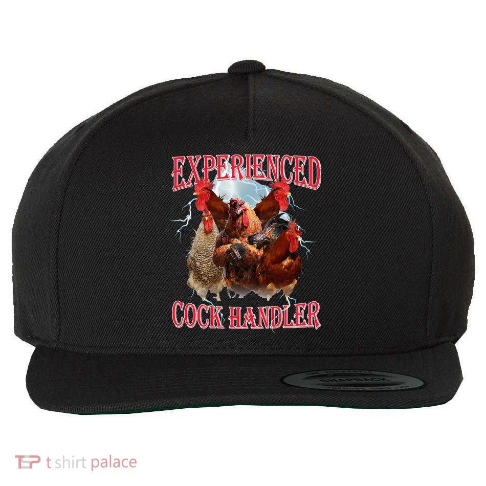 Sayings For Adult Experienced Cock Handler Meme Dank Wool Snapback Cap