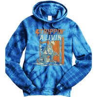 Stripping For A Living Electrical Tie Dye Hoodie