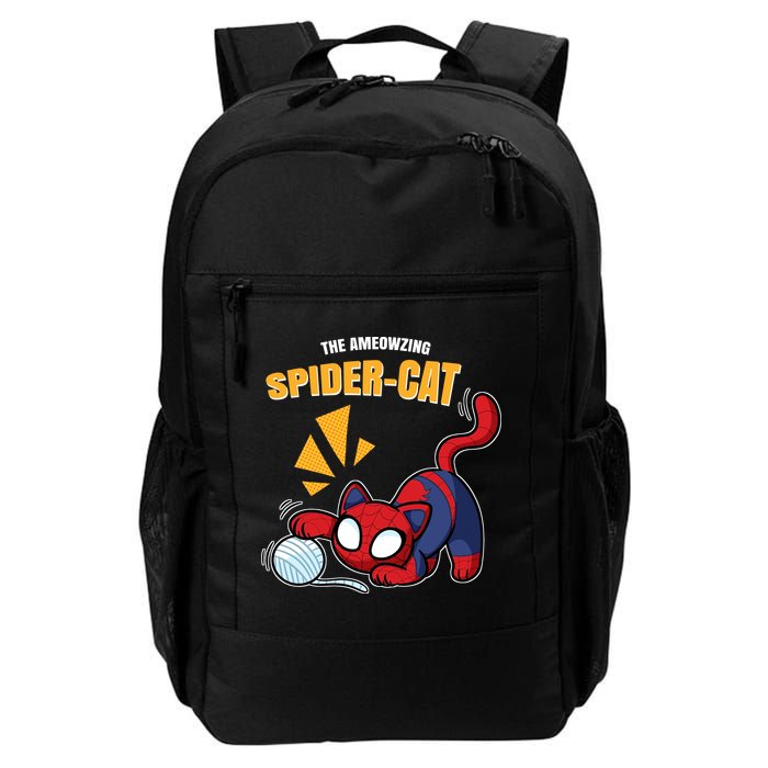 Spider Funny Amazing Spider Cat Meme Backpack