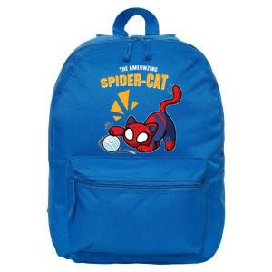 Spider Funny Amazing Spider Cat Meme 16 in Basic Backpack