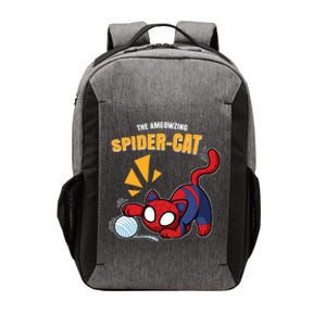 Spider Funny Amazing Spider Cat Meme Vector Backpack