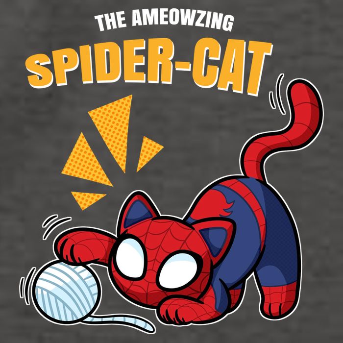 Spider Funny Amazing Spider Cat Meme Vector Backpack