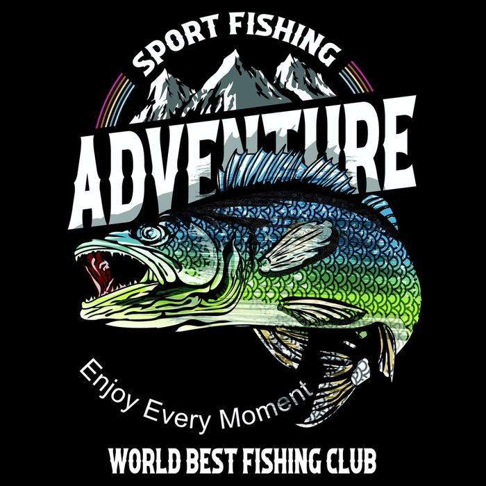 Sport Fishing Adventure Cooling Performance Long Sleeve Crew
