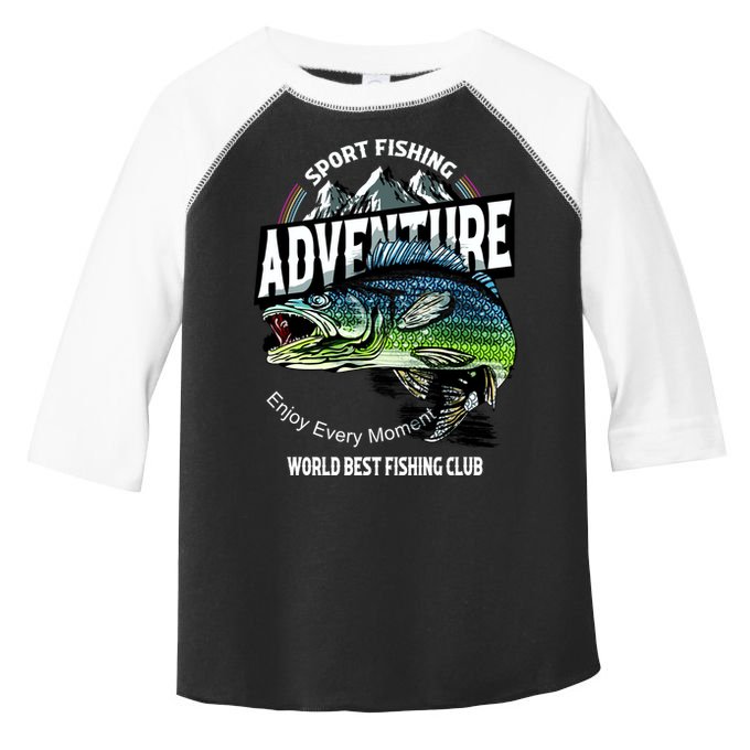 Sport Fishing Adventure Toddler Fine Jersey T-Shirt