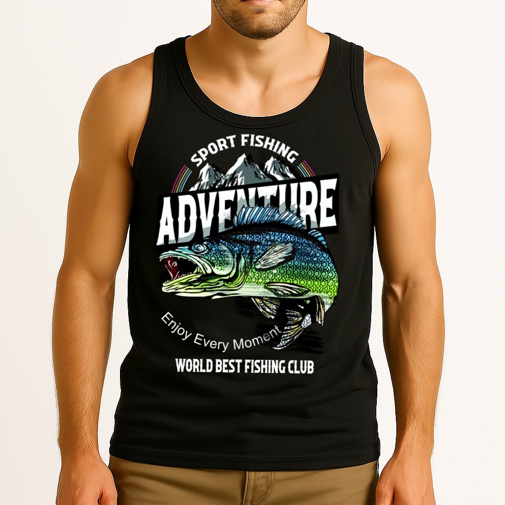 Sport Fishing Adventure Tank Top