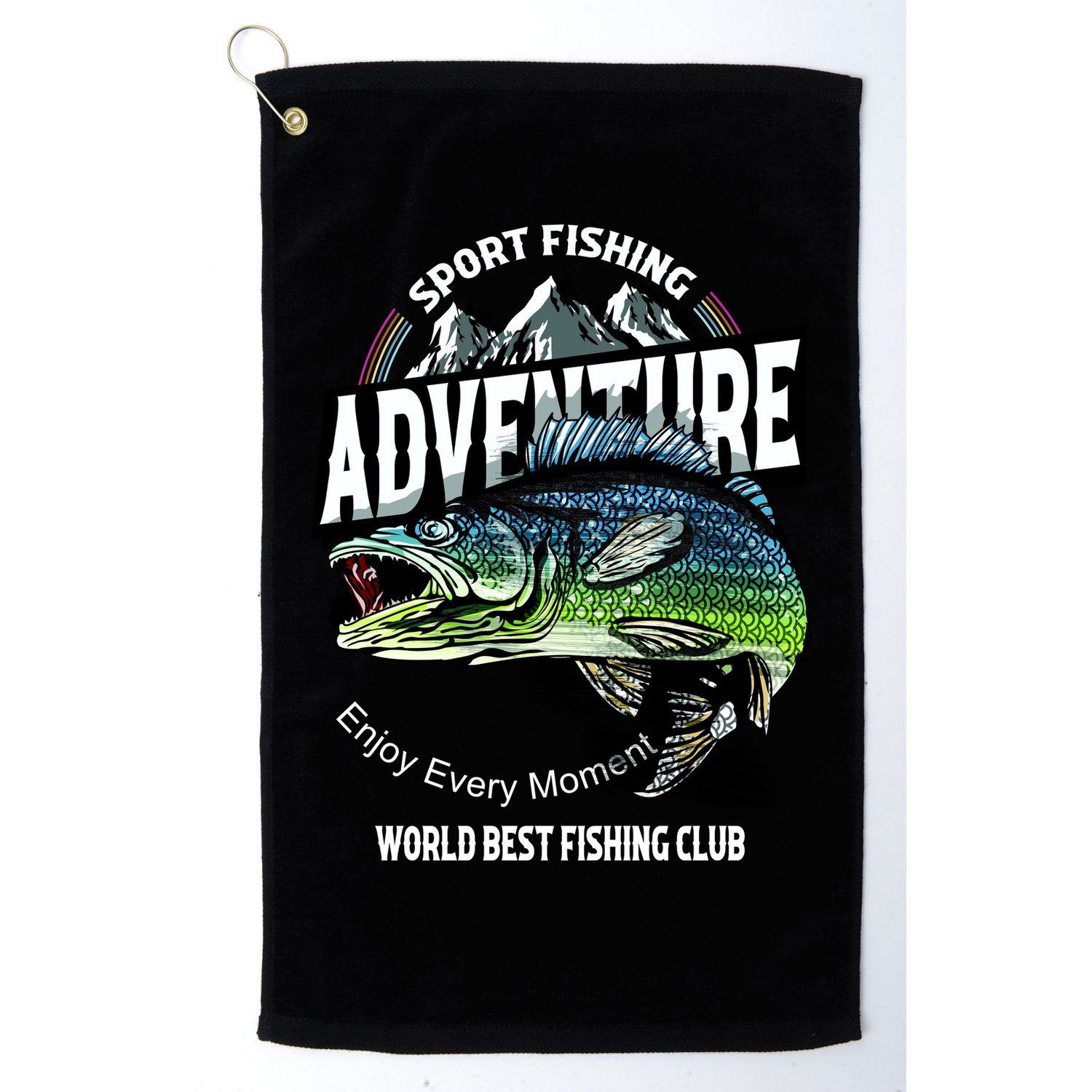 Sport Fishing Adventure Golf Towel