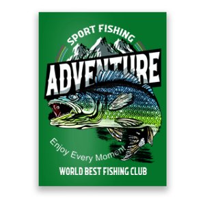 Sport Fishing Adventure Poster