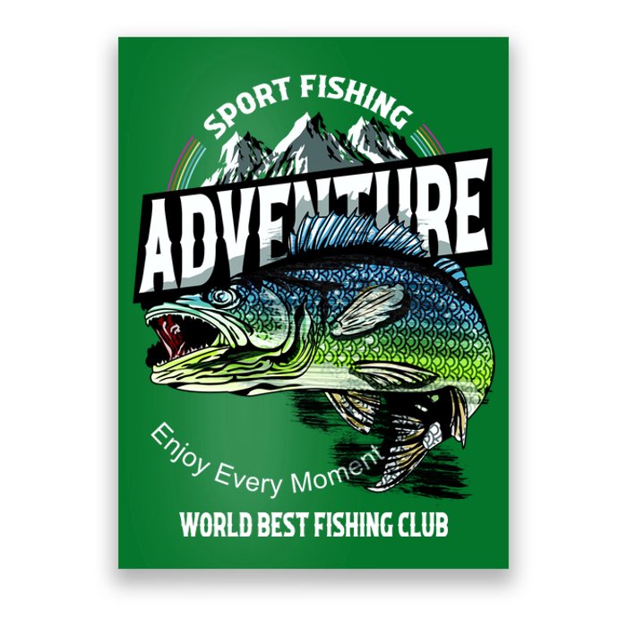 Sport Fishing Adventure Poster