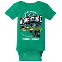 Sport Fishing Adventure Baby Bodysuit