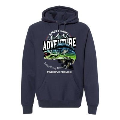 Sport Fishing Adventure Premium Hoodie