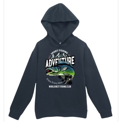 Sport Fishing Adventure Urban Pullover Hoodie