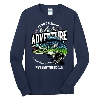 Sport Fishing Adventure Tall Long Sleeve T-Shirt