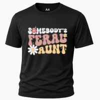 SomebodyS Feral Aunt Cooling Performance Crew T-Shirt