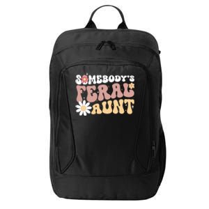 SomebodyS Feral Aunt City Backpack