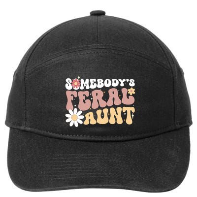 SomebodyS Feral Aunt 7-Panel Snapback Hat
