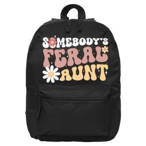 SomebodyS Feral Aunt 16 in Basic Backpack